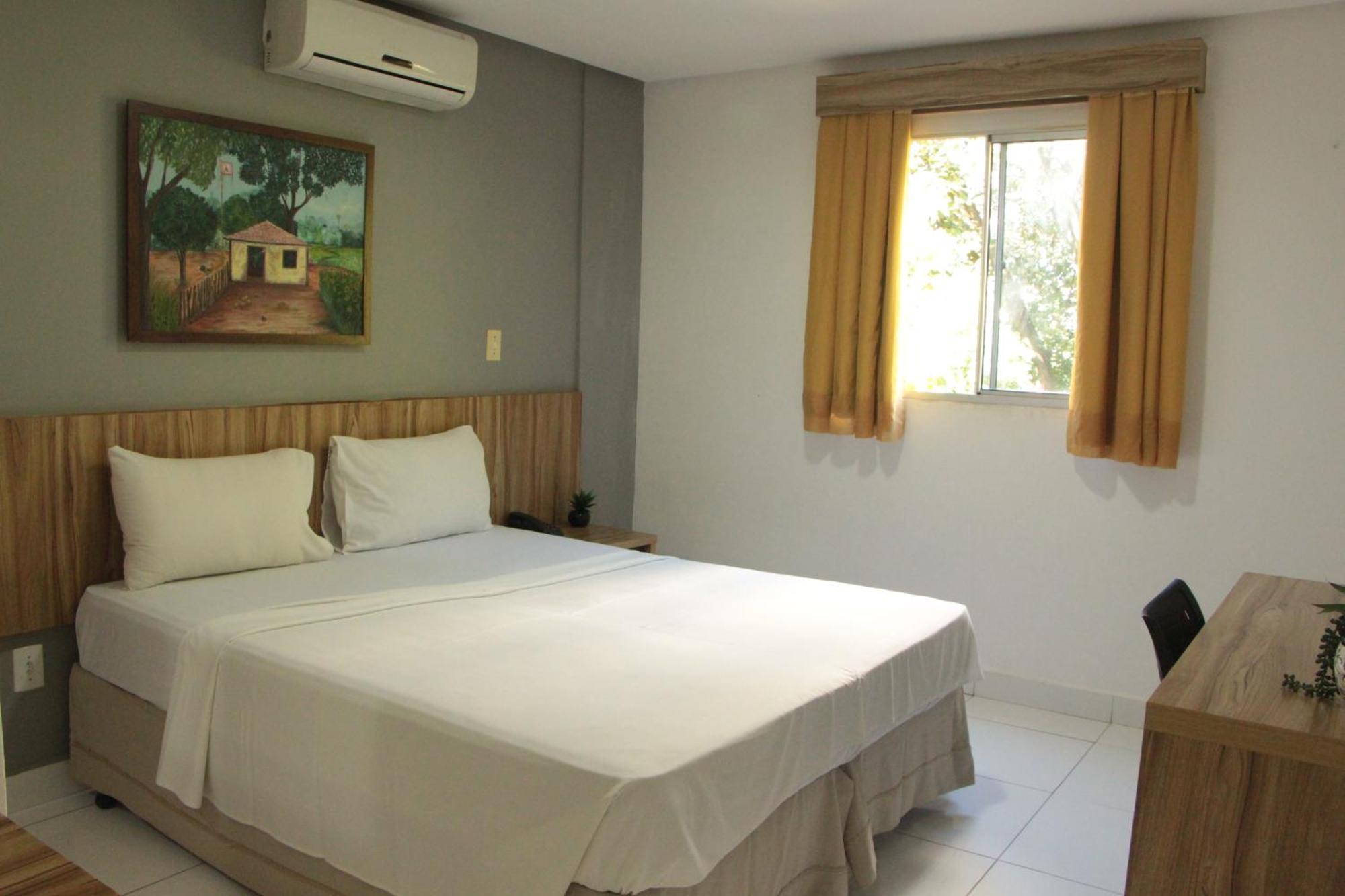 גויאניה Cr Hotel Bueno - Antigo Hotel Serras De Goyaz מראה חיצוני תמונה A room at the hotel